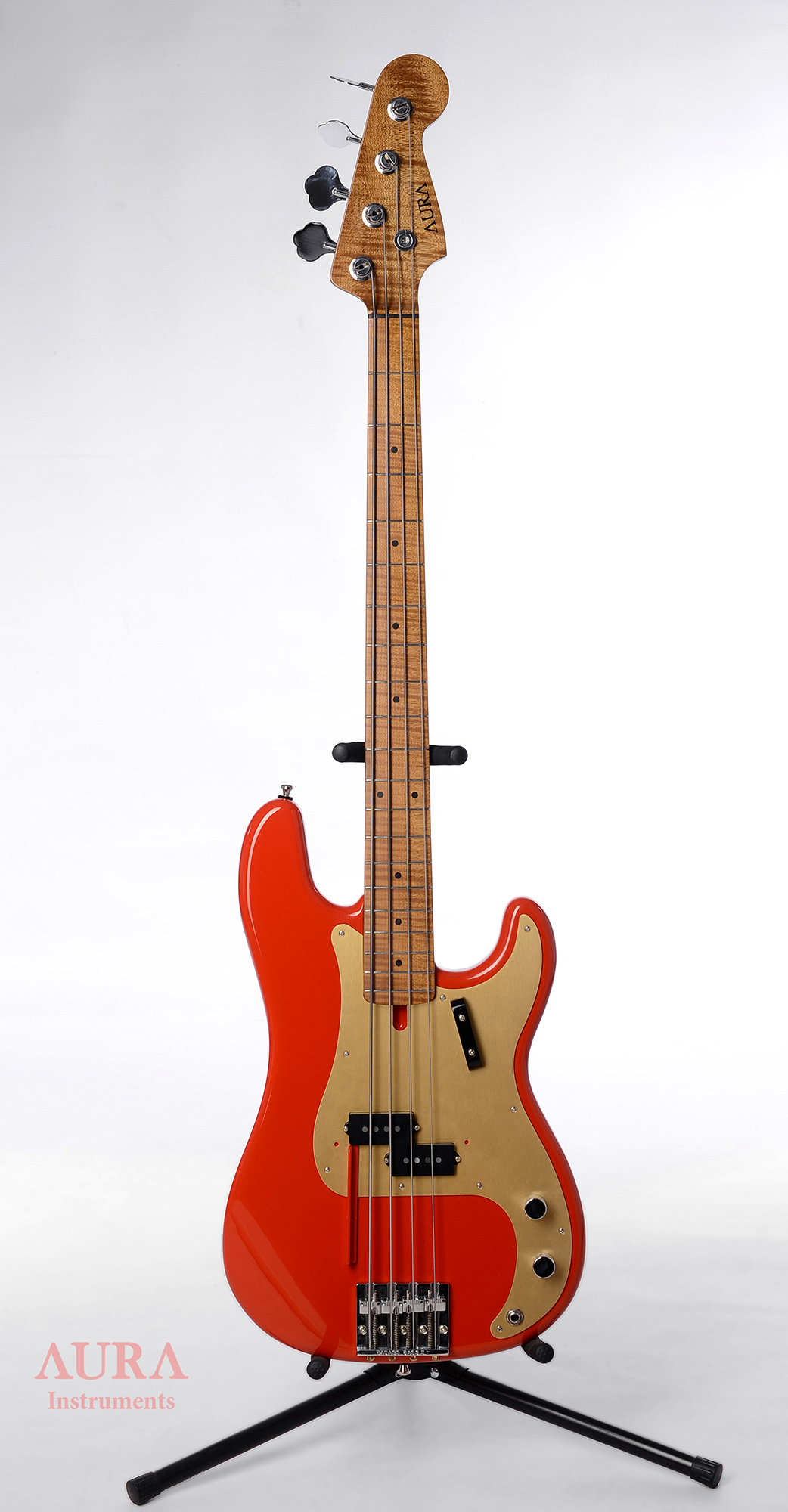 Aura Precision Bass Red Fiesta